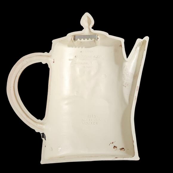 1995 Home Interiors Wall Plaques Set of 3 Teapot Coffee Pot Skillet Floral Fruit - Picture 3 of 8